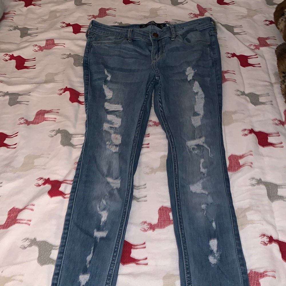 hollister low rise super skinny jeans